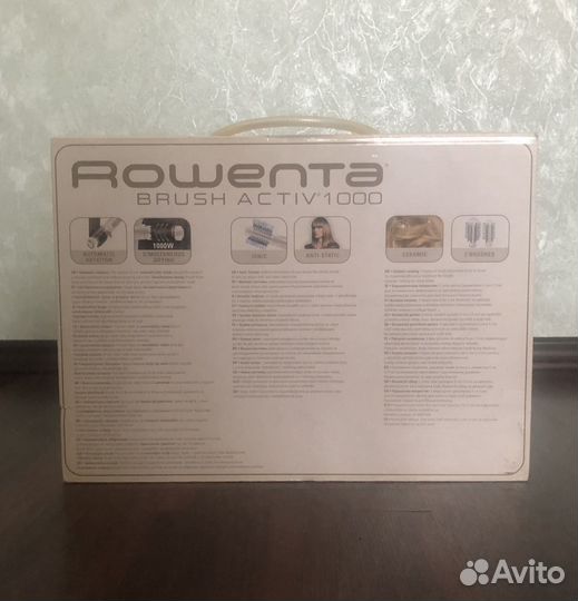 Фен щётка Rowenta brush activ 1000