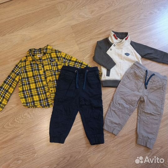 Пакет детских вещей 80-86 на мальчика
