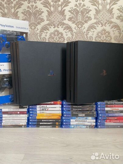 Sony playstation 4 pro + 400 игр