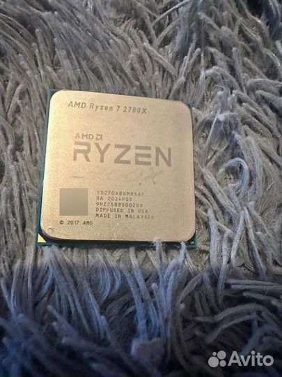 Ryzen 7 2700x + кулер