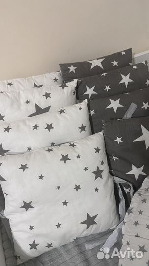 Бортики в кроватку + кокон