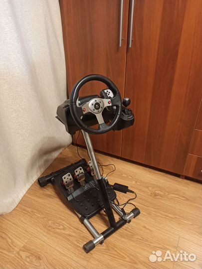 Logitech G25 + стойка