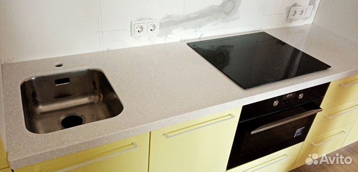 Каменная столешница для кухни м2