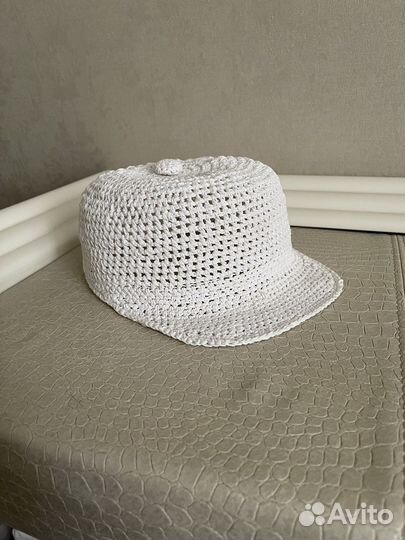 Вязанные кепки беретки детские