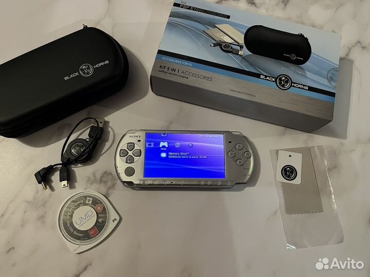 Sony psp 3001 +2гб прошитая с играми