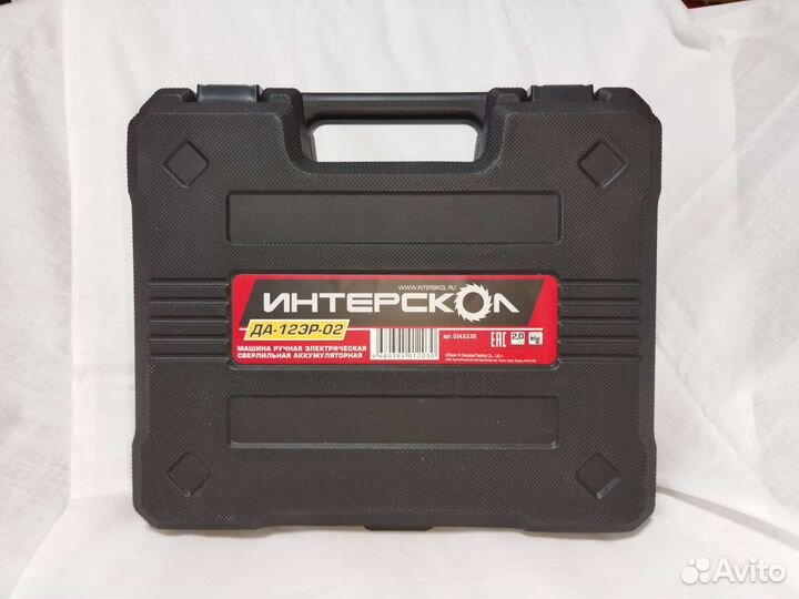 Кейс Интерскол для шуруповерта