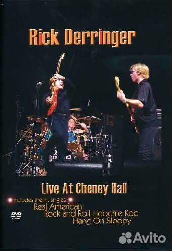 Rick Derringer - Live AT Cheney Hall (1 DVD)