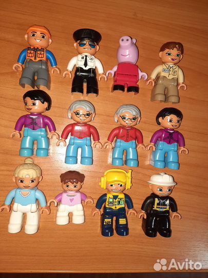 Lego duplo человечки