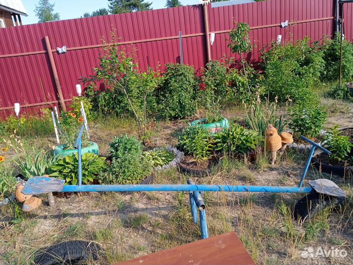 Металлические качели- качалка