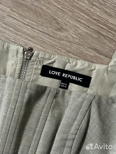 Платье zara Корсет топ love republic