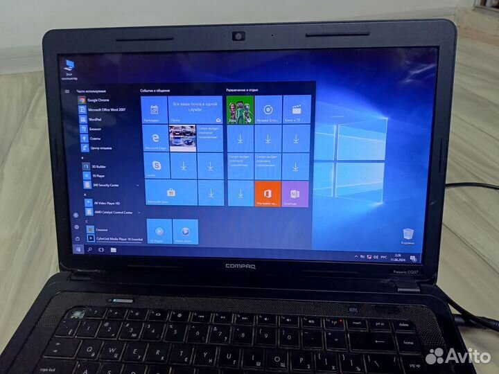 Ноутбук compaq рабочий