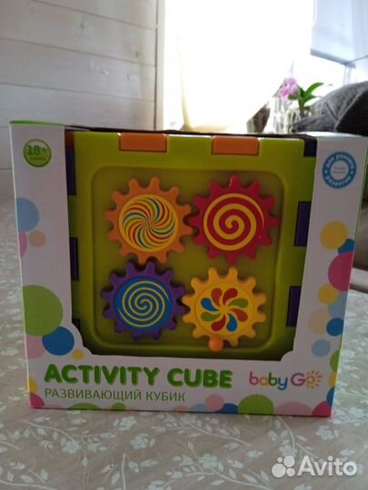 Развивающий кубик baby go