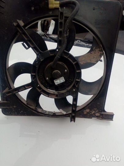 Вентилятор охл.Деу нексия. 2013 г