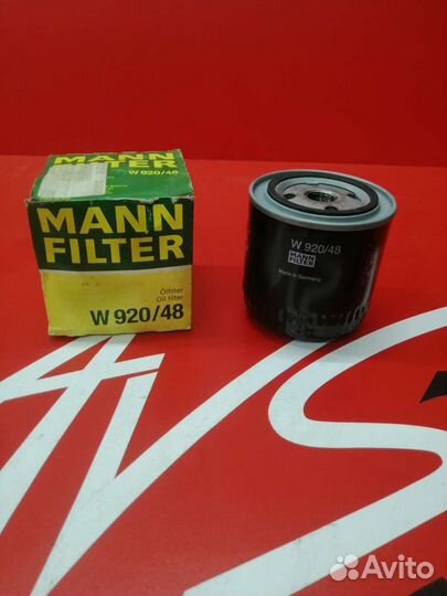 Масляный фильтр mann filter W 920/48