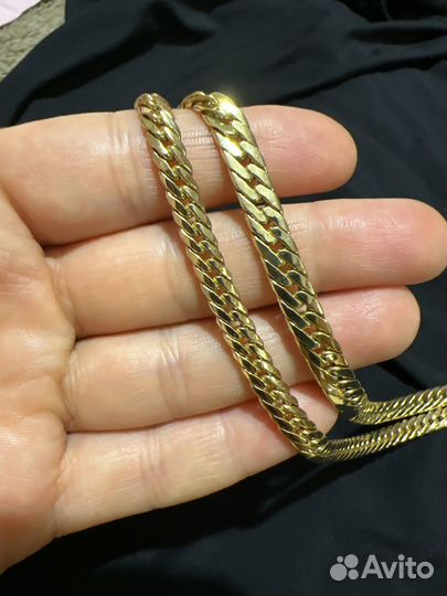 Золотая цепь 750 пробы