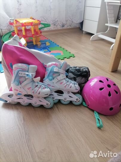 Детские ролики и защита