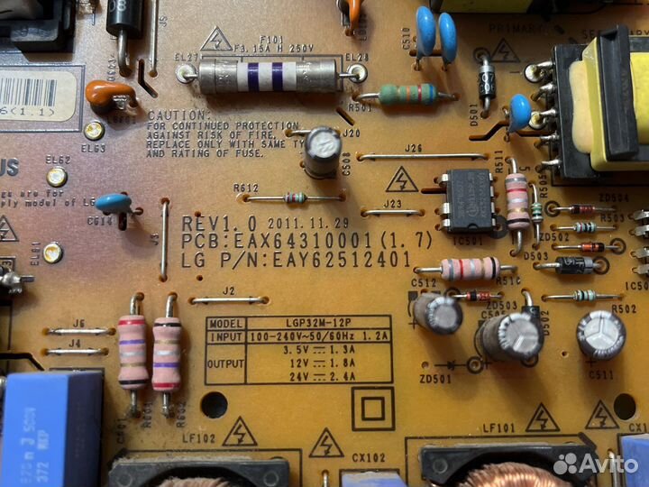 Плата EAX64310001 (1.7)