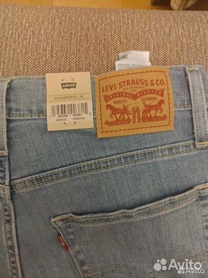 Джинсы женские Levi's 724 W30L30 Hight Rise