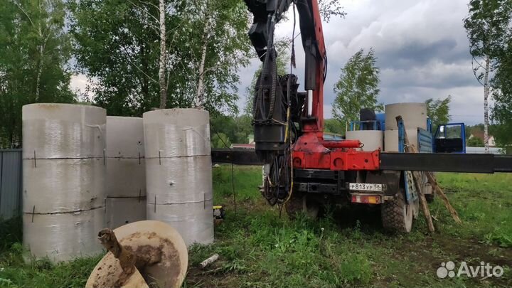 Колодец, бурение колодца за день