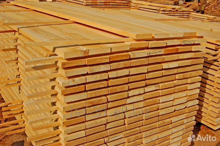 Доска сухая строганная
