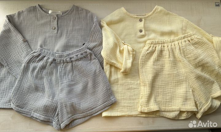 Муслиновые костюмы, 116-122