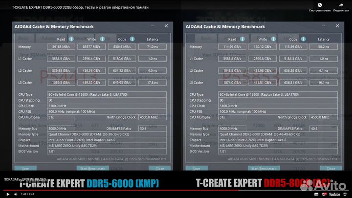 DDR5 teamgroup T-Create Expert 32GB 6000 MHz