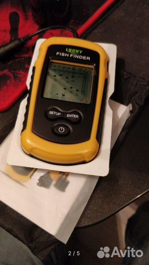 Эхолот lucky Глубина 120 м. (лето,зима)