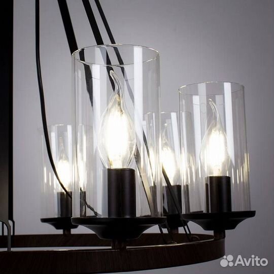 Подвесная люстра Arte Lamp Dalim A7014SP-8BK