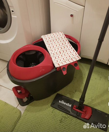 Швабра с ведром новый набор Vileda