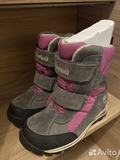 Ботинки на девочку зимние Timberland