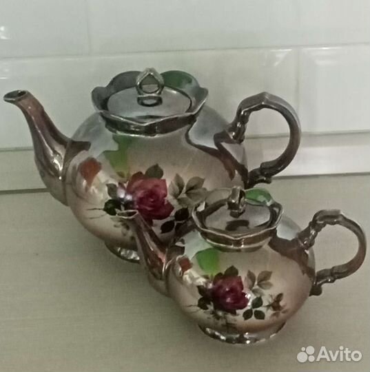 Чайники заварочные, фарфор