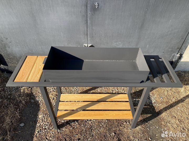 Мангал в стиле лофт