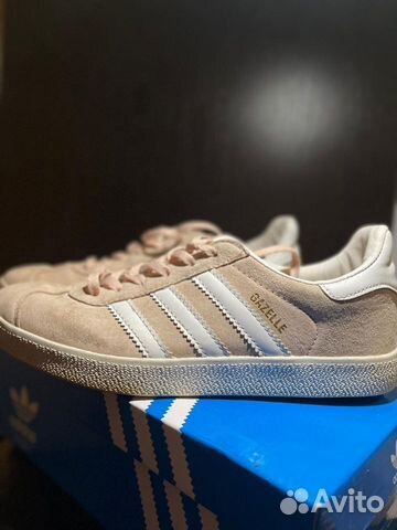 Кроссовки adidas газели розовые