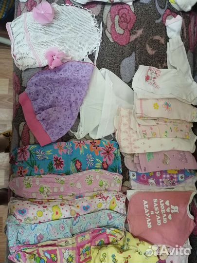 Детская одежда для девочек пакетом