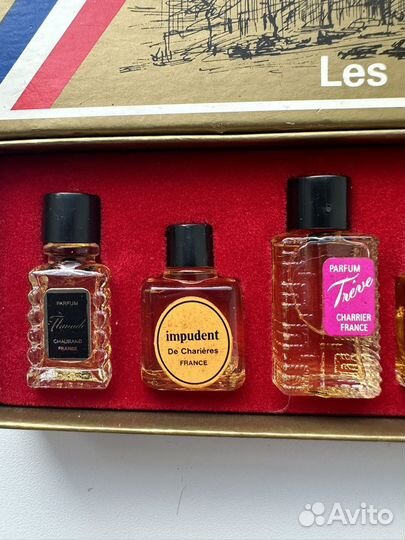 Набор миниатюр 10 шт винтаж Charrier