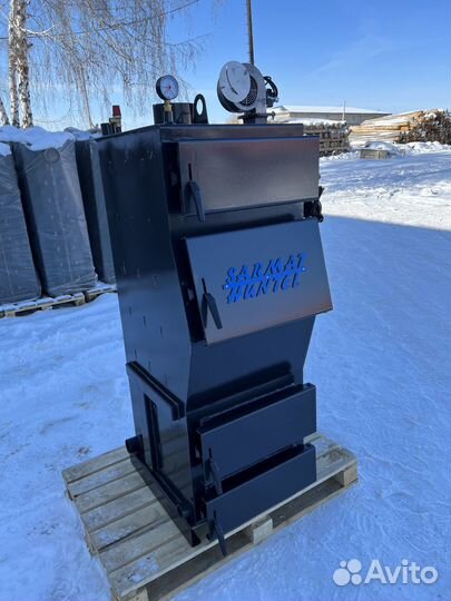 Твердотопливный котел длительного горения