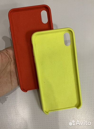 Чехлы для iPhone XS max (цена за оба)