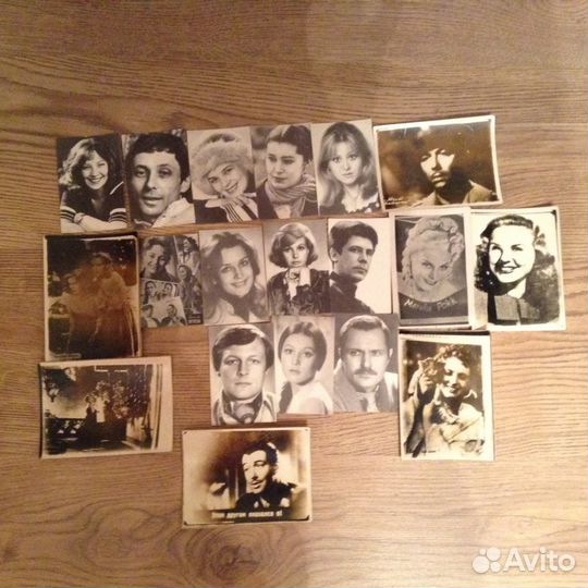 Открытки знаменитых артистов