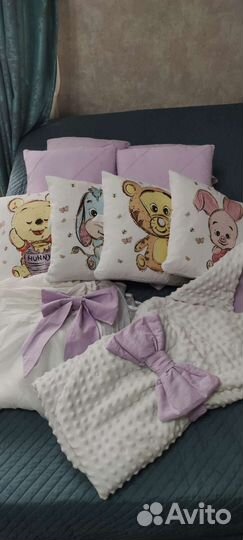 Комплект бортиков в кроватку