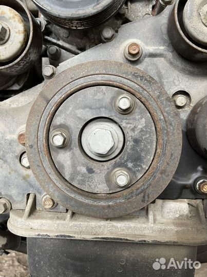 Шкив коленвала hyundai grand starex H1