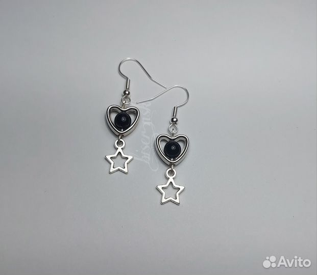 Серьги ручная работа