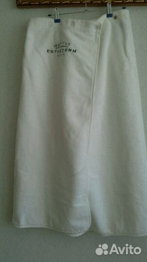 Килт на кнопках для cауны и косметиче