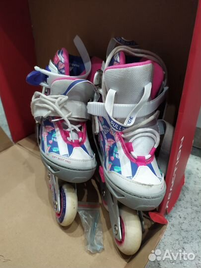 Роликовые коньки детские Reaction Rainbow