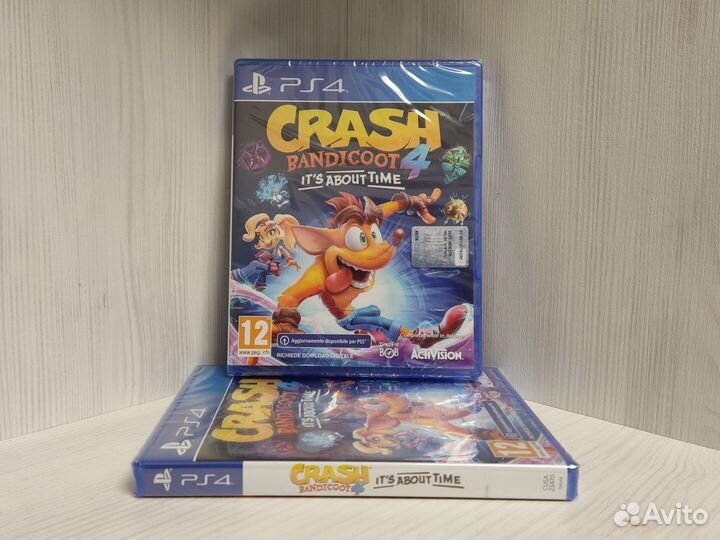 Crash Bandicoot 4 (диски для PS4)
