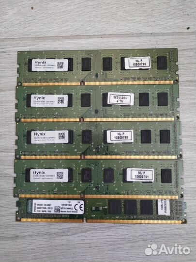 Оперативная память DDR3 по 4Gb