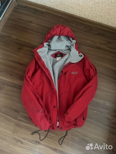 Куртка jack wolfskin с подкладом
