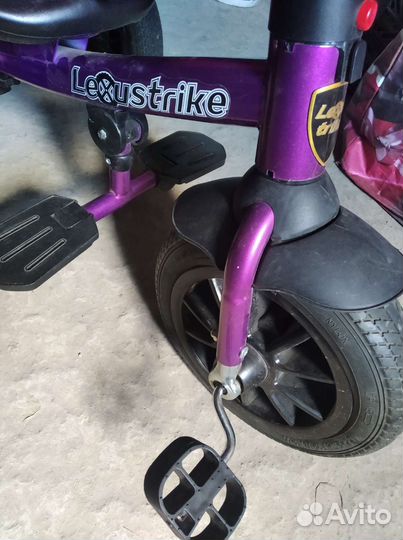 Велосипед с родительской ручкой LexusTrayk