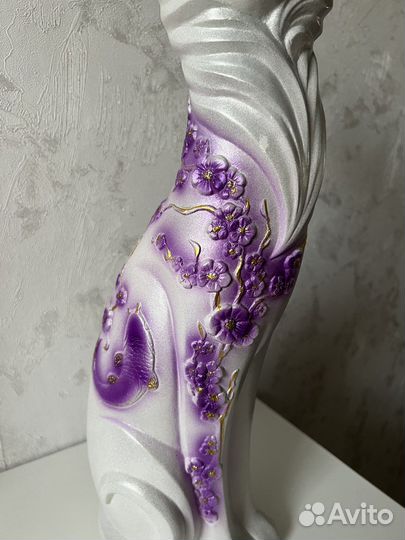 Фарфоровая статуэтка кошка