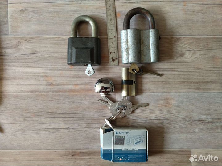 Замок навесной, личинка