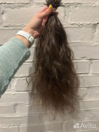 Детские неокрашенные волосы для наращивания